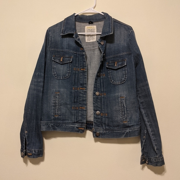 J. Crew Classic Denim Trucker Jacket